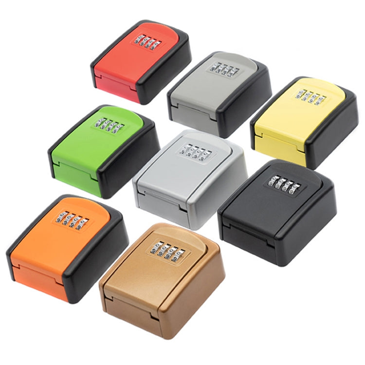 G9 4-digit Password Aluminum Alloy Key Storage Box G9 4-digit Password Aluminum Alloy Key Storage Box